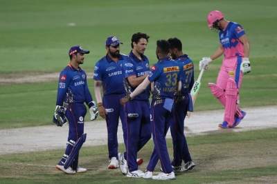 IPL 2021: Mumbai bowlers restrict Rajasthan to 90/9