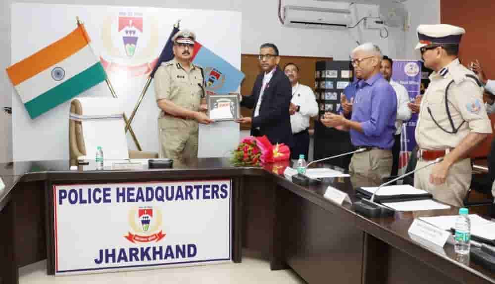 Jharkhand Police and State Bank of India (SBI) Signed an MOU