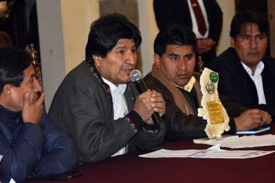 Morales blasts election fraud claim