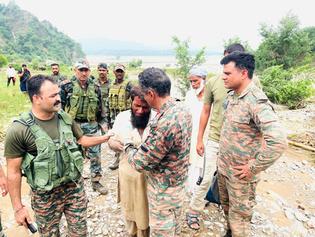 Kathua Cloudburst: Army Joins Rescue Operations as 4 Killed, Several Injured