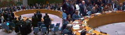 Dueling moments of silence in UNSC illustrate intractable nature of year-long Ukraine war