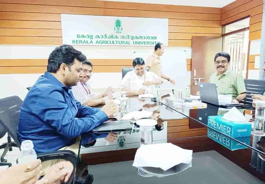 Team led by Agriculture Minister visits Kerala Agricultural University