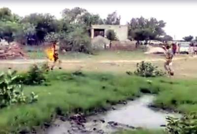 Politics intensifies on self-immolation of sadhu in Rajasthan