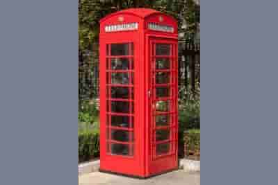 UK's 1st-ever red phone kiosk joins cultural hall of fame