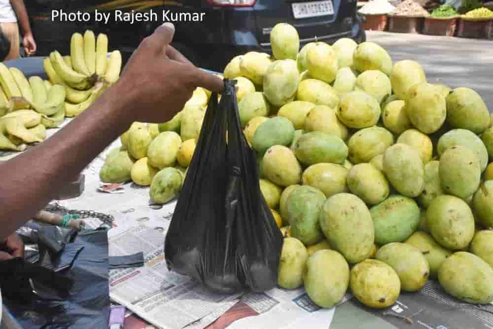 Single use plastic less than 100 microns are available in the market