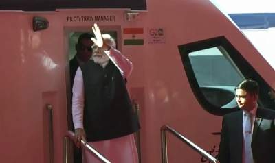 PM Modi flags off two Vande Bharat trains, launches Mumbai infra projects