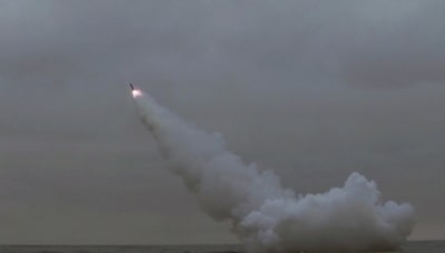 N.Korea fired 2 'strategic cruise missiles' from submarine