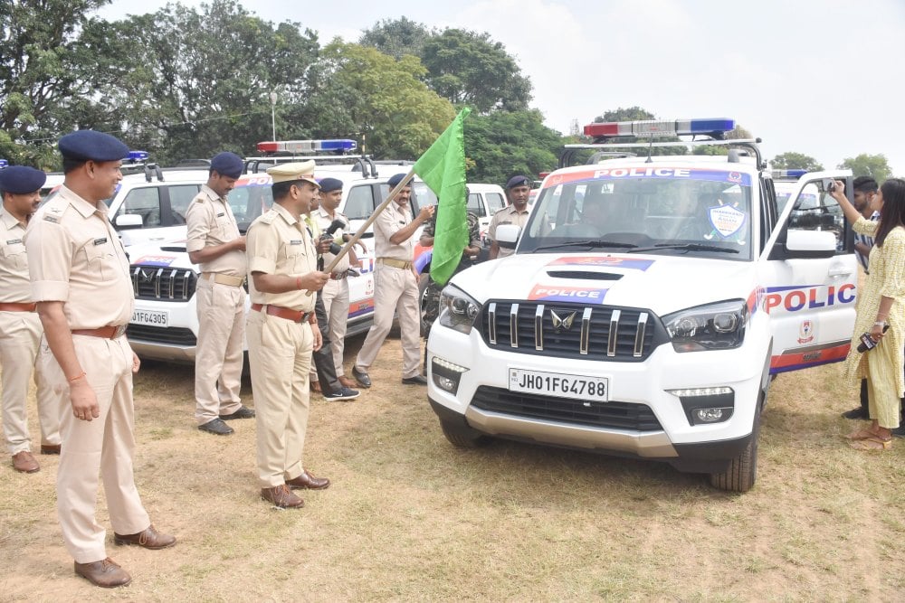 Ranchi Police gets 12 new Scorpios, Vehicles to monitor the movement of  players in the hockey tournament - Reporter Post