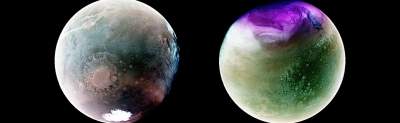 NASA's MAVEN spacecraft captures ultraviolet image of Mars