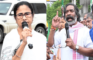 Mamata Banerjee dials Hemant Soren, discusses 'evolving flood situation'