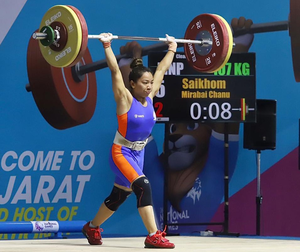 Mirabai Chanu all but qualifies for Paris Olympics, finishes third in group B of IWF WC