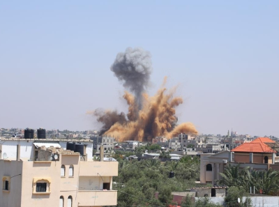 israeli-army-carries-out-airstrikes-on-rafah
