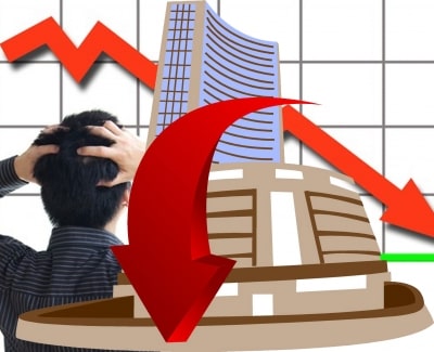 Sensex slips more than 500 points