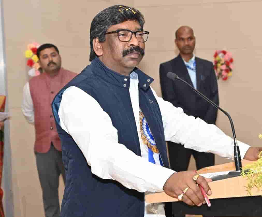 Want to Create such a Jharkhand, where every person stands on his own feet: Hemant Soren