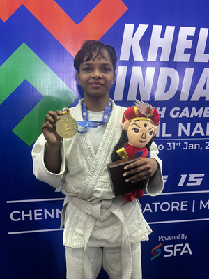 KIYG 2023: Daughter of a welder, Chandigarh’s Sapna shines with a second gold