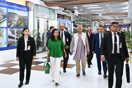 Bangladesh's Yunus visits China days before taking over as BIMSTEC chair
