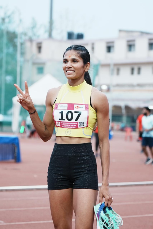 AIAC: Jyothi breaks national record with a gold medal
