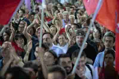 Greece votes in 1st post-bailout parliamentary elections