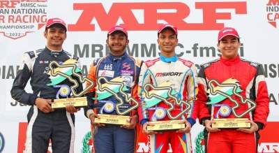 National 4W Racing: Ryan, Dillon, Sai Sanjay notch wins; double for Arjun Narendran, Ritesh Rai in Round 3