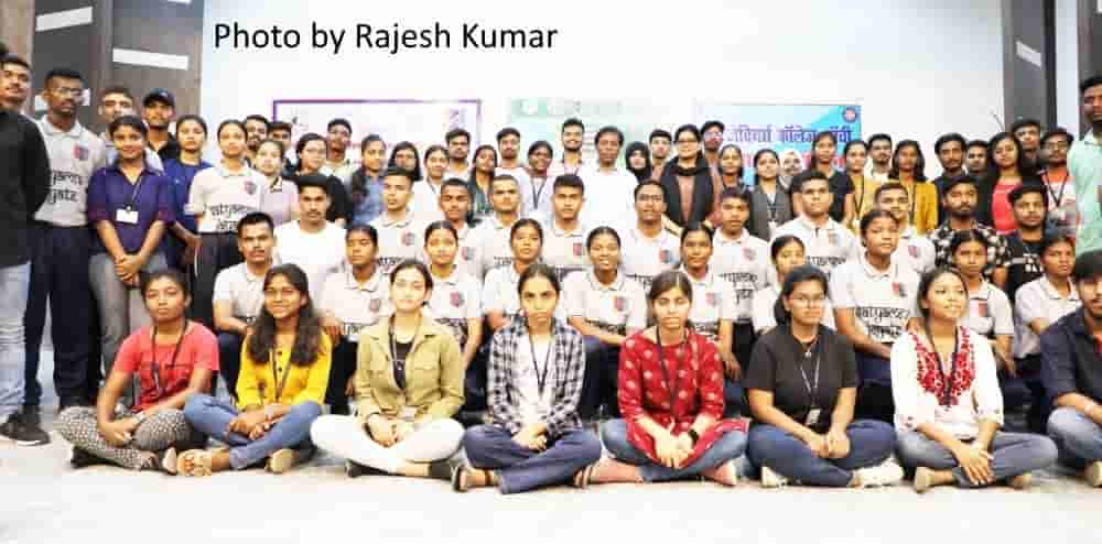 Hariyali Mahotsav organised by NCC and NSS volunteers at St. Xavier's College, Ranchi 