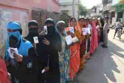 Polling underway for 94 seats in Bihar amid tight security