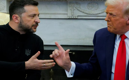 Trump says Zelensky's statement 'very harmful to the peace negotiations with Russia'