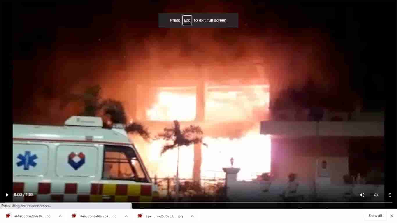 7 die in Andhra Covid care centre fire