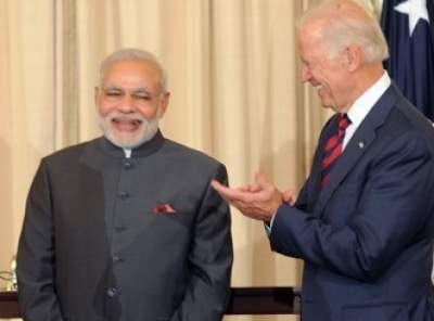 In communal appeal to Muslim voters, Biden raises Kashmir in religious context