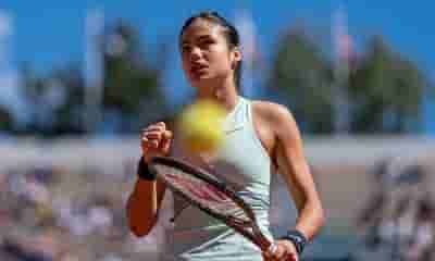 Raducanu gets her first singles win of 2023 in Auckland