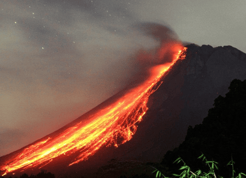 Indonesia's Mt. Merapi erupts 16 times in 24 hours