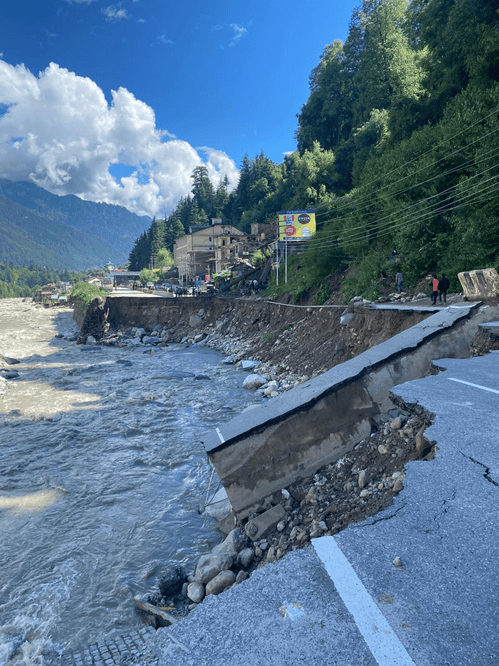 Dumping of debris in mountains multiplies hazardous mudslides: Experts