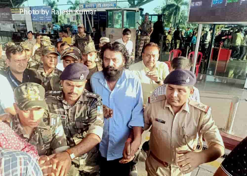 PLFI Chief Dinesh Gope's police remand ends, sent to jail