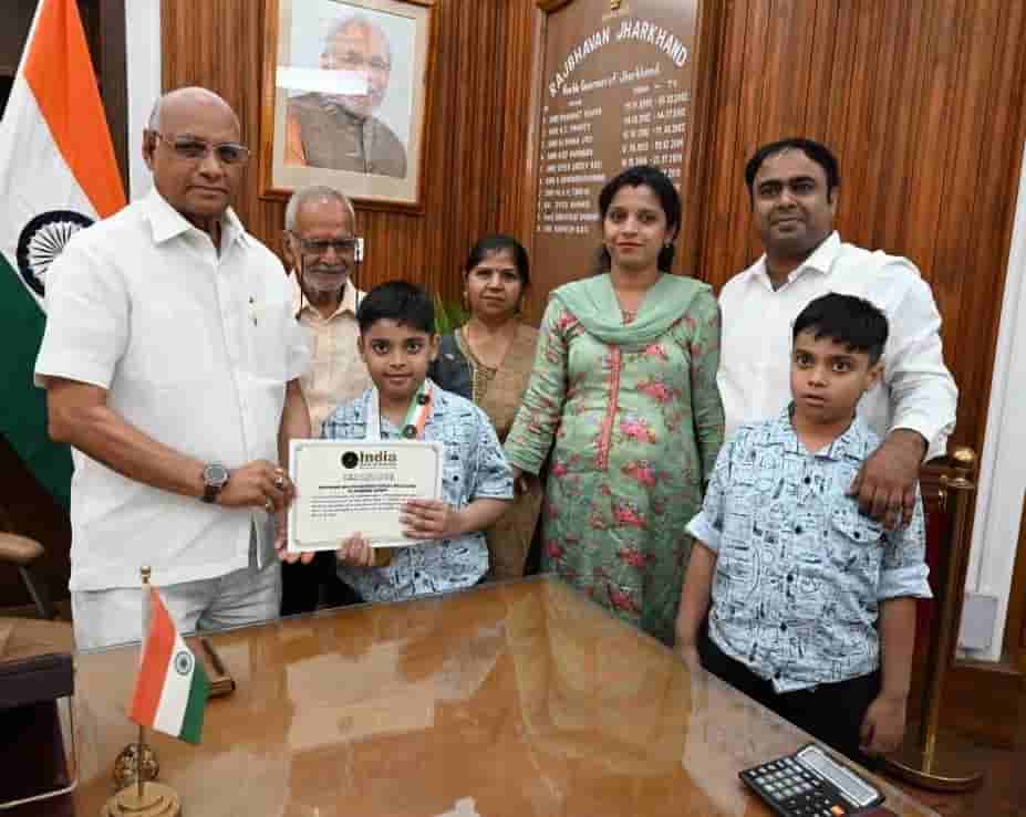 Calculator brothers felicitated by Governor