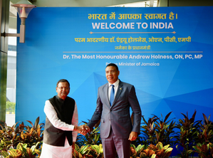 Jamaican PM arrives in Delhi for four-day historic visit
