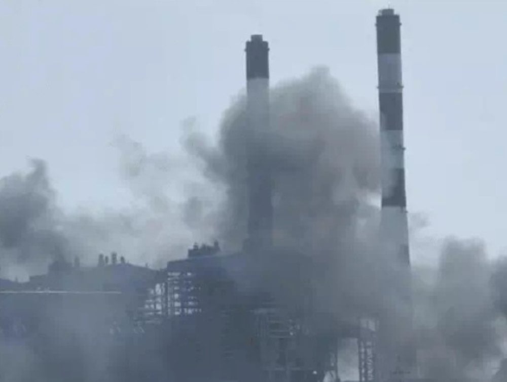 Fire broke out in NTPC power plant of Chatra