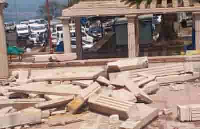 1 killed, 8 injured after dome of pilgrim shelter collapses in Gujarat