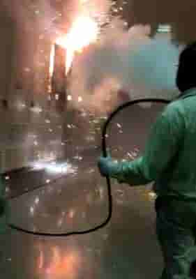 T'gana power station fire: NDRF engaged in rescue ops
