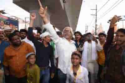 Slogans raised in support of slain gangster Atiq Ahmed in Patna
