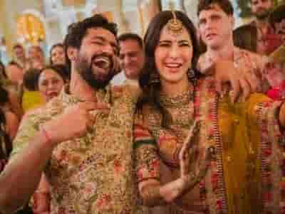 'KatVic' share their wedding 'Sangeet' pictures