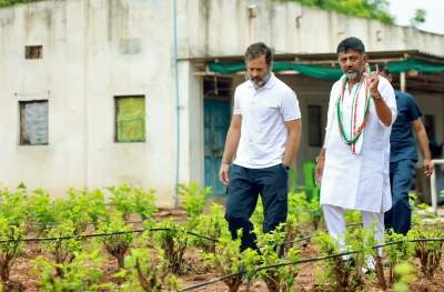 Shivakumar meets Rahul, gets proposal to have a say in K'taka cabinet selection