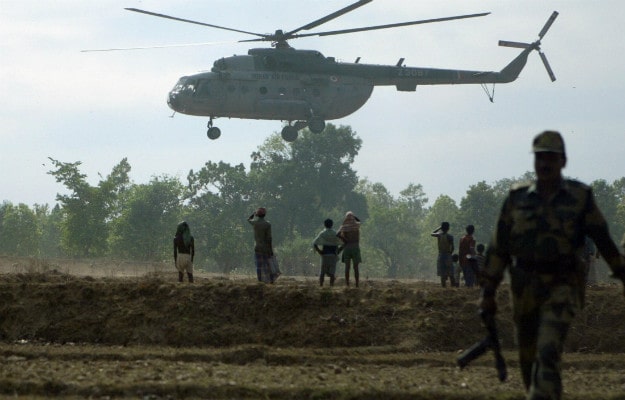 Helicopter drops polling party in Chhattisgarh instead of Manika
