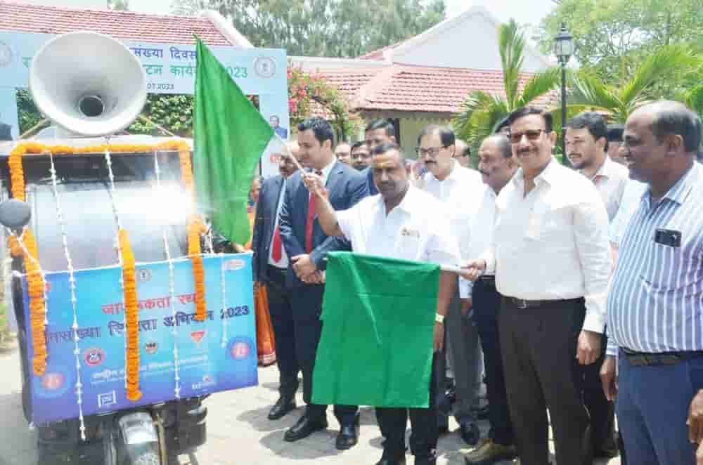 Health Minister Banna Gupta started population stabilization campaign in the state on 35th World Population Day