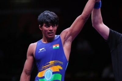 Asian Wrestling Championships: India's Vikas wins bronze in Greco-Roman category