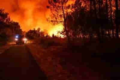 Israel's firefighters put out 220 fires amid extreme heatwave
