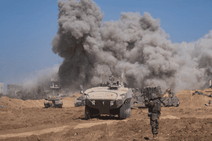 IDF strikes 450 Hamas targets in Gaza, key militant killed
