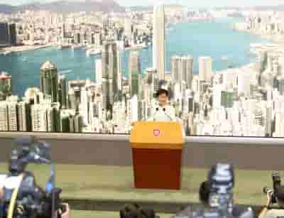 HK protesters gather outside parliament after end of ultimatum