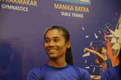 Hima sprints to second international gold inside a week