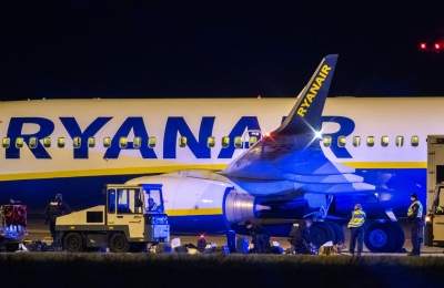 Ryanair plane diverted to Berlin over potential threat