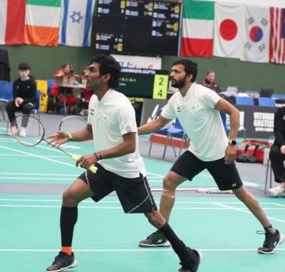 Pramod Bhagat storms into singles finals; doubles finals with Sukant Kadam