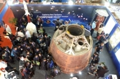 Indian crew capsule star attraction at Bengaluru space expo